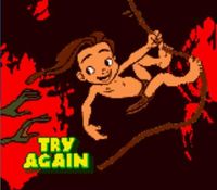 une photo d'Ã©cran de Tarzan sur Nintendo Game Boy Color